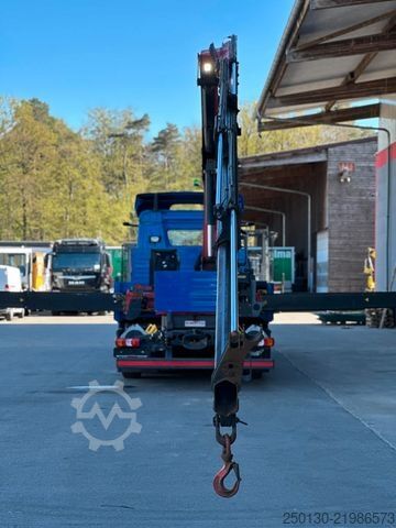 Камион с платформа MERCEDES-BENZ Actros 2551 6x2 LL/PALFINGER+ Ackermann AH/ Glas