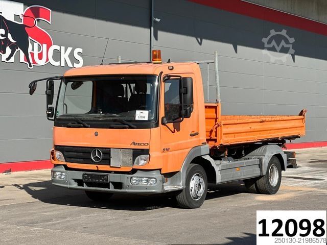 Тристранен самосвален ван MERCEDES-BENZ Atego 818 4x2 BB MEILLER DSK