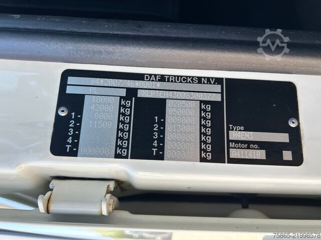 Standaard-SZM DAF XF 480 FT SSC / 608 dkm / Euro 6 D / 2 Tanks / ...