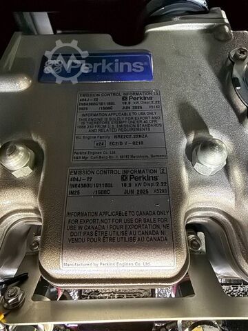 Perkins 404J-22G - 22 kVA - Stage V Genset - DPX-19906 Perkins 404J-22G - 22 kVA - Stage V Genset - DPX-19906