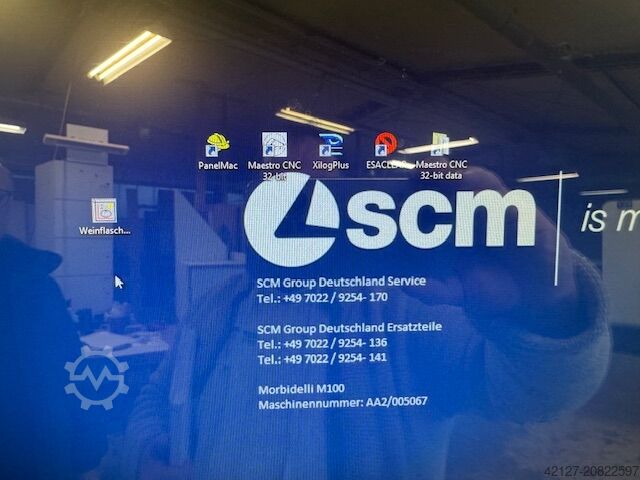Työstökeskus SCM Morbidelli M 100