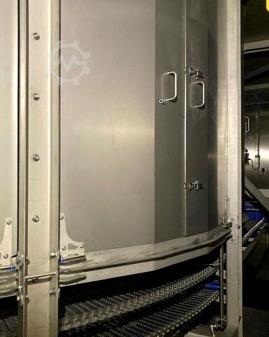 Single-tower spiral freezer for bread rolls WSM ETS-140 S/1 17,5 ET - 762 Spiralfroster