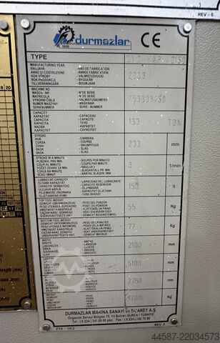 Ohýbačka DURMA CNC HAP 40160