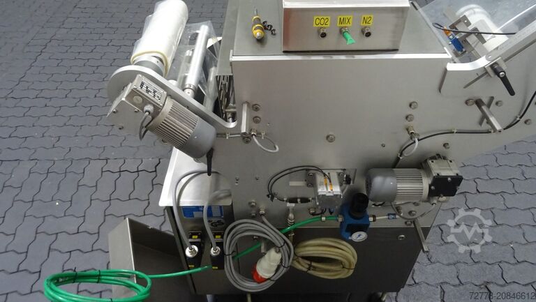 Semi-automatic tray sealer Variovac Rotarius VG