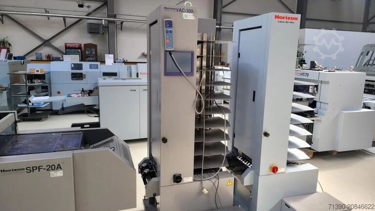 Zusammentragmaschine HORIZON SPF 20A + VAC 60/100
