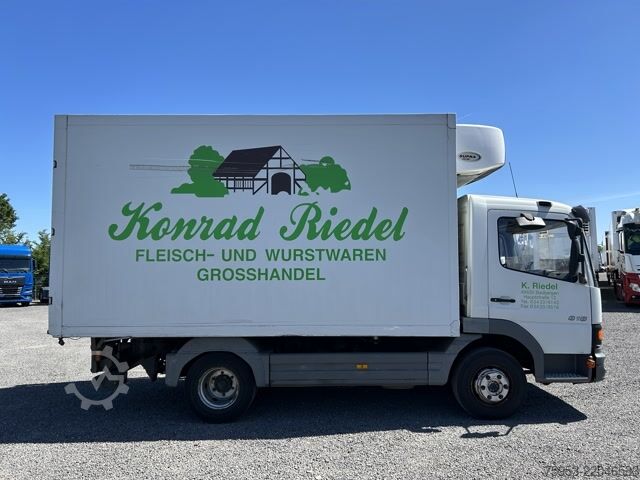 Van berpendingin Mercedes Benz 818 Atego TK Koffer Carrier Supra