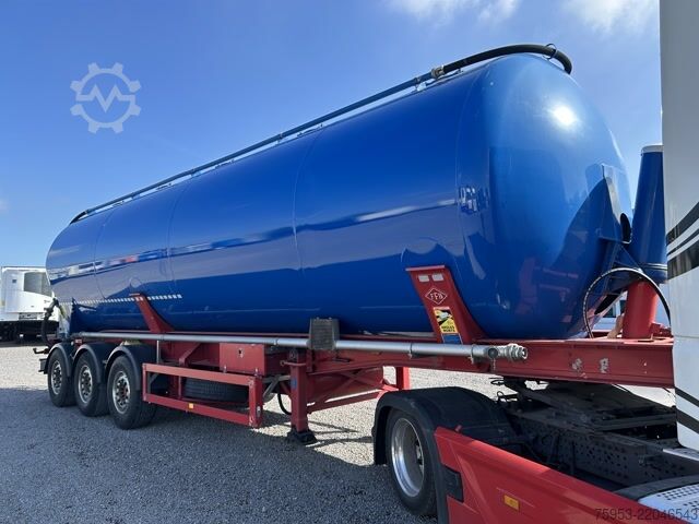 Semirremolque silo Feldbinder KIP 50.3 eigene Hydraulik