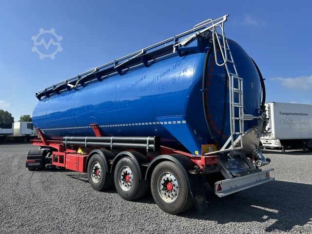 Semirremolque silo Feldbinder KIP 50.3 eigene Hydraulik