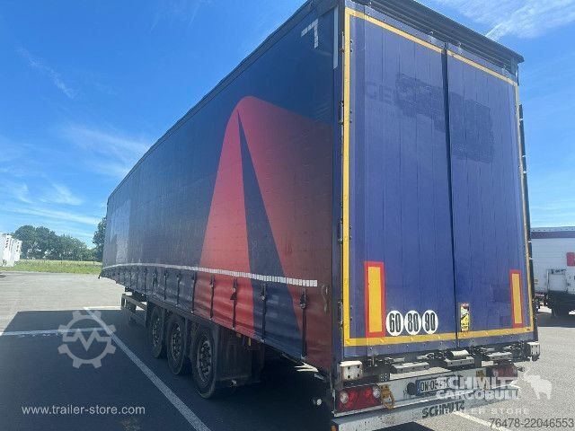 Semi-remorque bâchée Schmitz Cargobull Curtainsider Mega