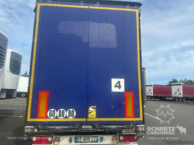 Semi-remorque bâchée Schmitz Cargobull Curtainsider Mega