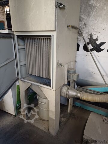 6 stainless steel storage silos with control system J-TEC 0656-000