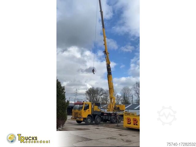 מנוף שטח Volvo FL10 8X4 + GROMACH 34 mtr. + EURO 2