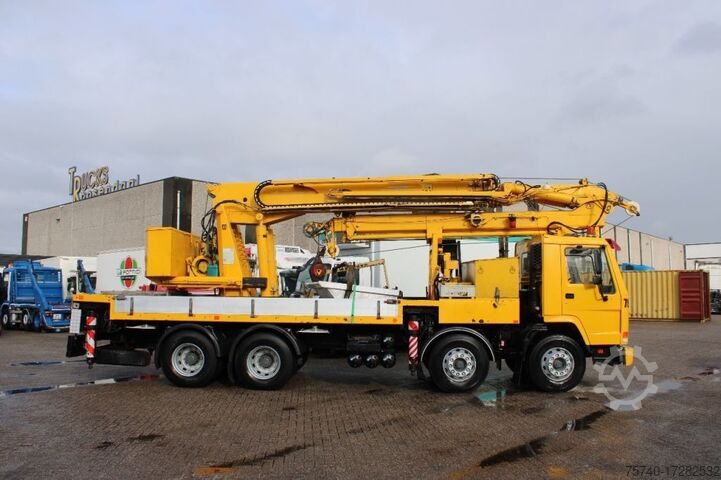 מנוף שטח Volvo FL10 8X4 + GROMACH 34 mtr. + EURO 2