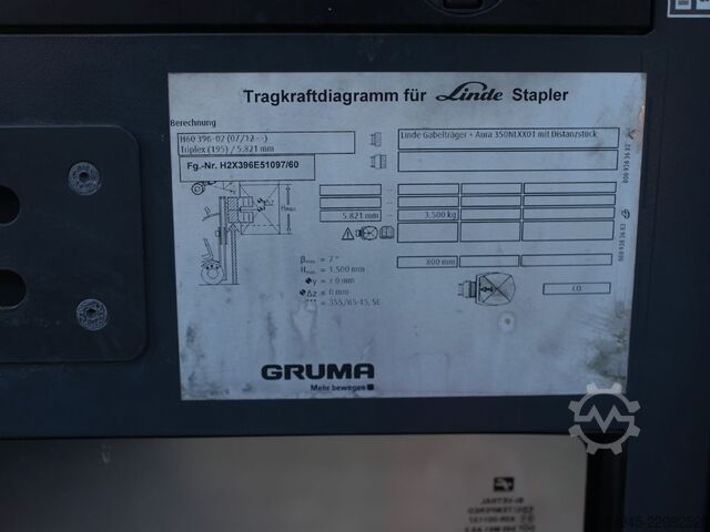 Treibgasstapler Linde H60T 396-02