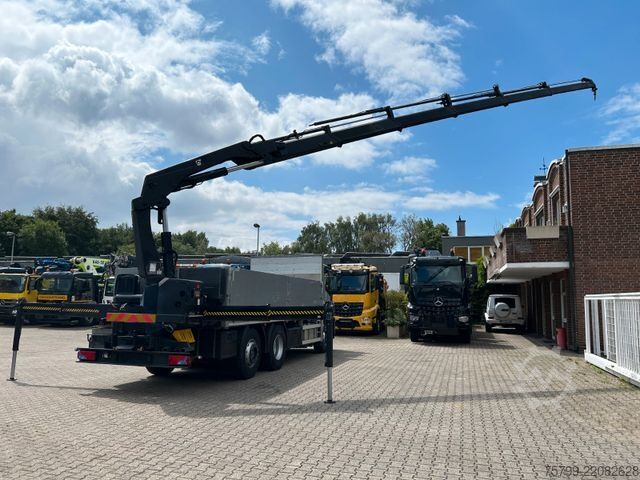 Lastbilmonteret kran IVECO Pritsche + HIAB HIDUO 228 Kran
