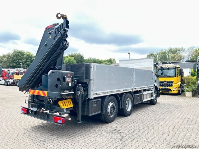 Lastbilmonteret kran IVECO Pritsche + HIAB HIDUO 228 Kran