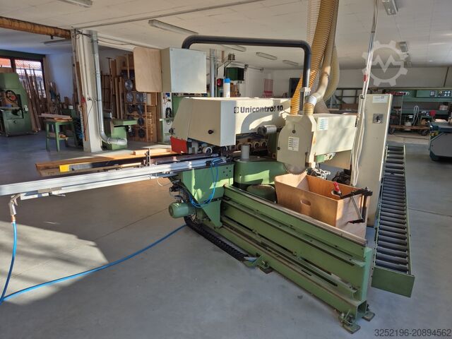 Centro de usinagem para janelas angulares Weinig Unicontrol 10-2