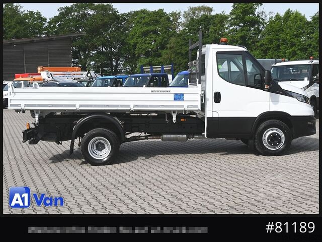 Truk pikap bak dump IVECO Daily 70C18 Kipper, AHK, Klima, Meiller