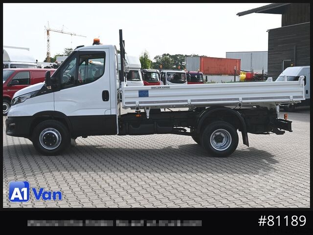 Truk pikap bak dump IVECO Daily 70C18 Kipper, AHK, Klima, Meiller