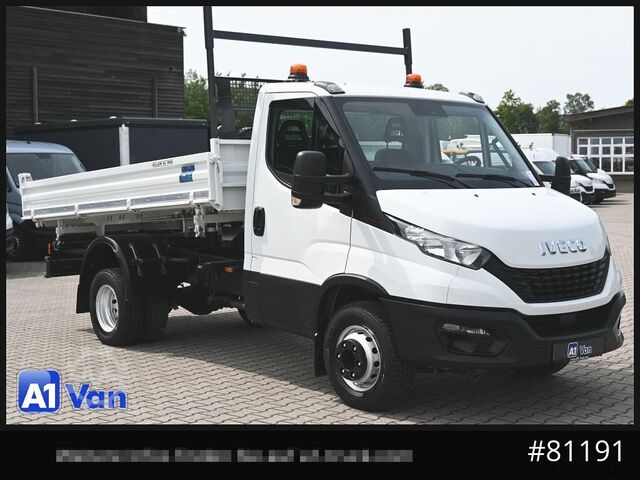 Truk pikap bak dump IVECO Daily 70C18 Kipper, AHK, Klima, Meiller