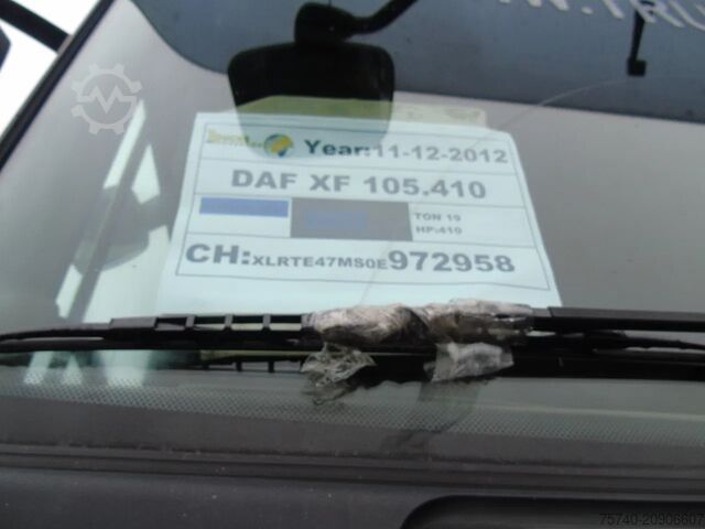 Standard-SZM DAF XF 105.410 EURO 5