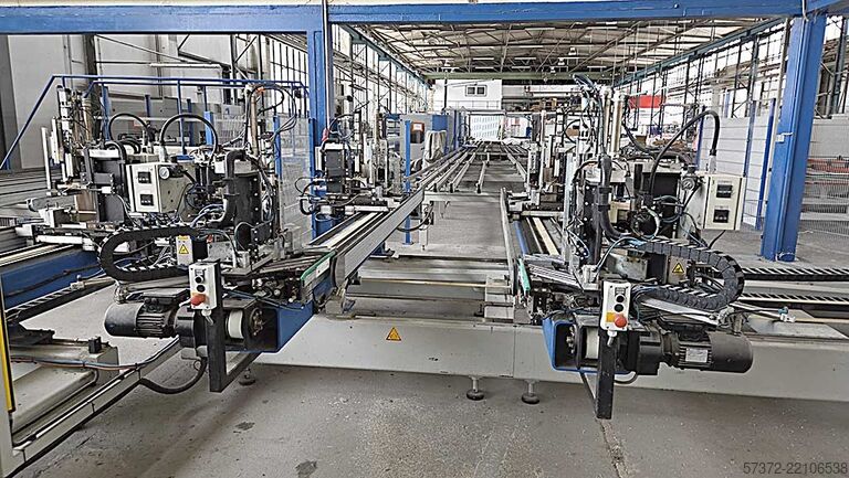 Linija za proizvodnju prozora Stürtz STBAZ/SE-HSM-25/SE-HSM-40/2MC/WST-30/FBS-1