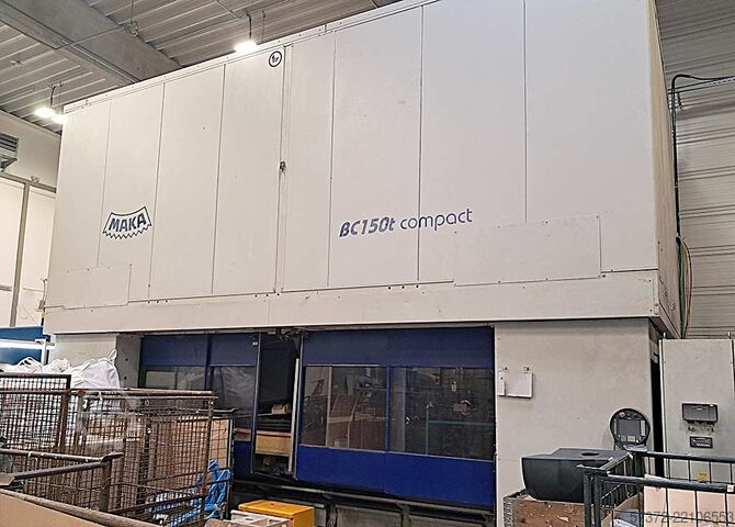 CNC 5-assig bewerkingscentrum Maka Systems GmbH Moving Beam BC150t compact