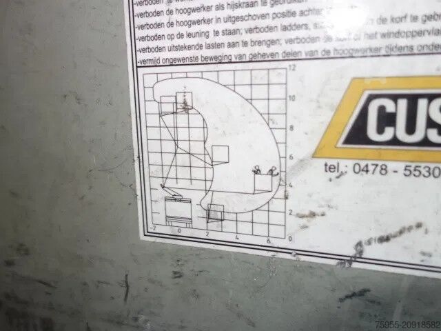 Lif Iveco Daily 35S14 CUSTERS 12 METER SKY WORKER EURO 6 ...