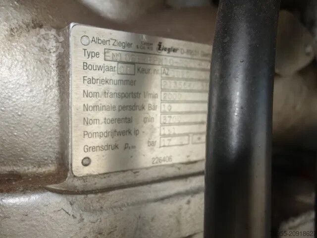 Véhicule de lutte contre les incendies Mercedes-Benz Atego 1326 ziegler pump