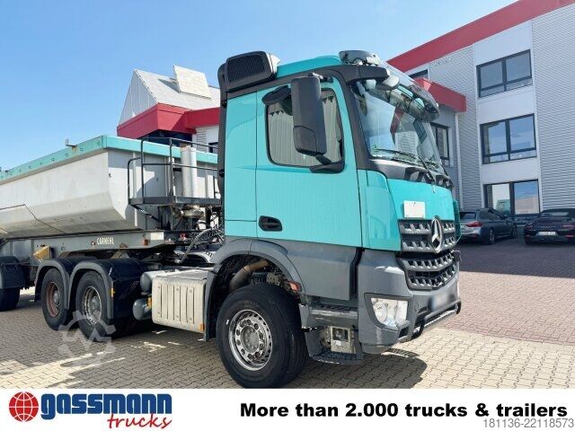 Standarta vilcējs Mercedes-Benz Arocs 3343 S 6x4, Full Steel, 3x Vorhanden!