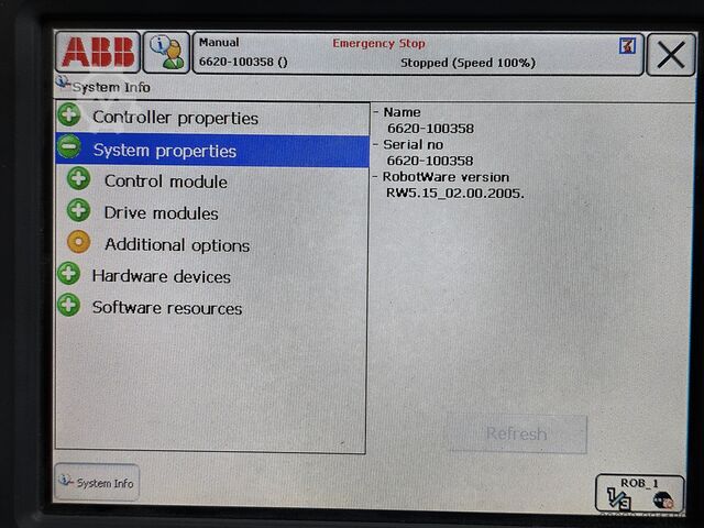 หุ่นยนต์อุตสาหกรรม ABB IRB 6620-150/2.2