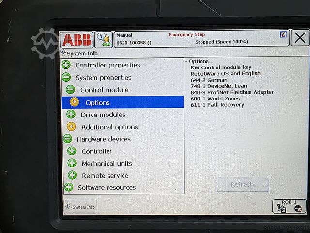 หุ่นยนต์อุตสาหกรรม ABB IRB 6620-150/2.2