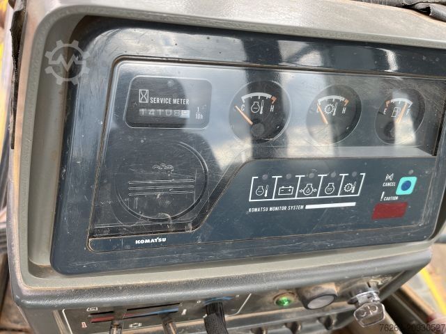 Vejtromle KOMATSU D61EX-12 Planier Raupe / 6-Wege Schild