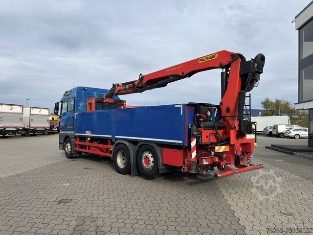 LKW mit Pritsche (offen) MAN TGX 26.500 6x2 Palfinger 18001 SLD 3 Baustoff
