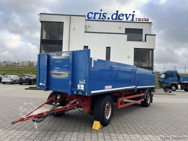 Anhänger mit offener Pritsche KEMPF PA18 Baustoff / Unfall / Fahrbereit