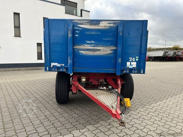 Anhänger mit offener Pritsche KEMPF PA18 Baustoff / Unfall / Fahrbereit