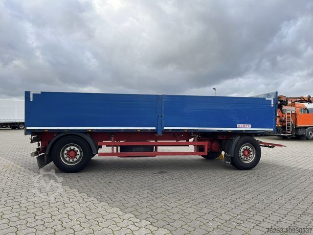 Anhänger mit offener Pritsche KEMPF PA18 Baustoff / Unfall / Fahrbereit