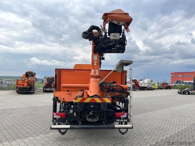 Grúa montada en camión MAN TGX 26.480 6x2 Atlas 145.2 Kran Baustoff / AHK