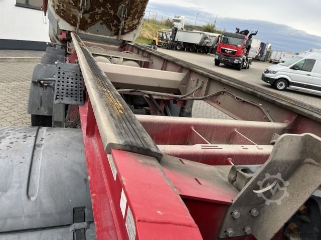 Semirremolque volquete SCHWARZMÜLLER SK Kippauflieger Stahlmulde / Liftachse