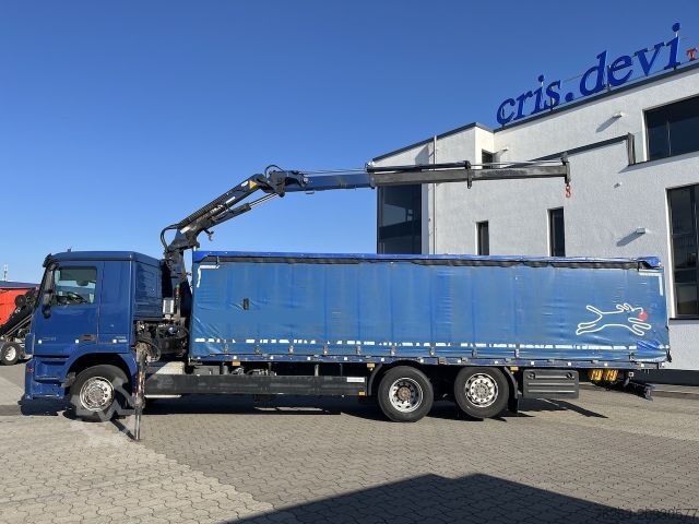 LKW mit Pritsche & Plane MERCEDES-BENZ 2541 6x2 Atlas 135.2E Pritsche 8,20 m