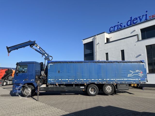 LKW mit Pritsche & Plane MERCEDES-BENZ 2541 6x2 Atlas 135.2E Pritsche 8,20 m