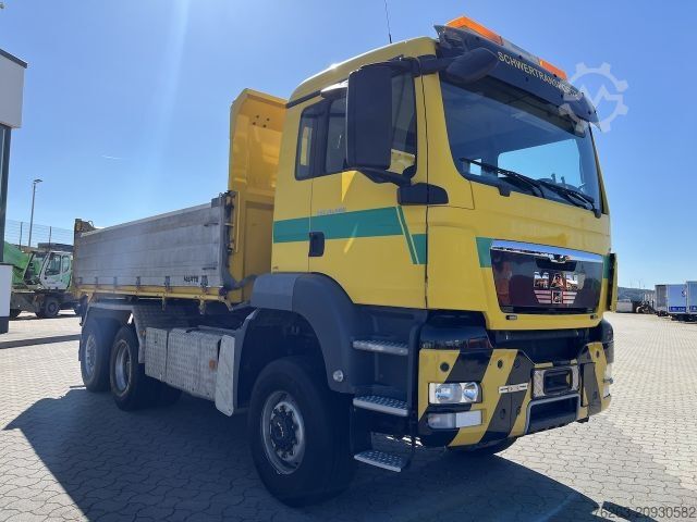 Kipper LKW MAN TGS 28.480 6x4 4x4 Dreiseitenkipper Allrad Lifta