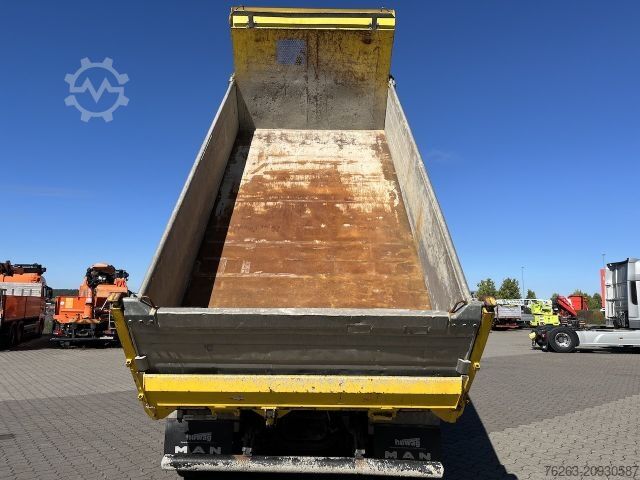 Þrístefnu veltibíll MAN TGS 28.480 6x4 4x4 Dreiseitenkipper Liftachse