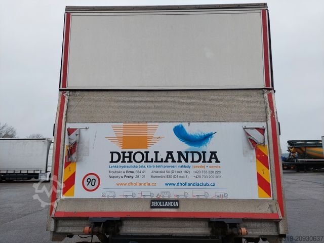 فان بستارة جانبية IVECO 75E21 4x2 LBW Nutzlast 3t 18 Paletten