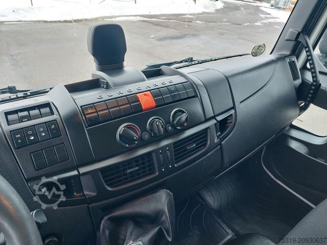 Ponyvával szerelt furgon IVECO 75E21 4x2 LBW Nutzlast 3t 18 Paletten