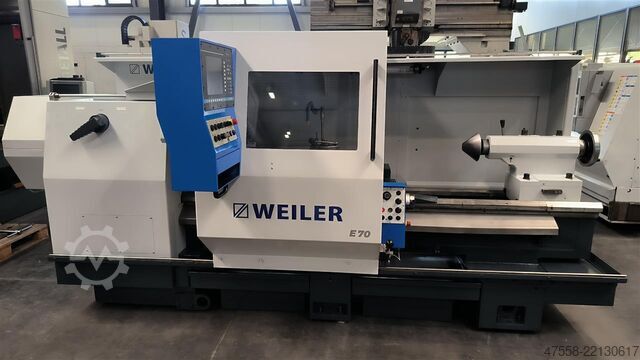 Ciklo valdomas tekinimo staklės WEILER E 70 x 2000