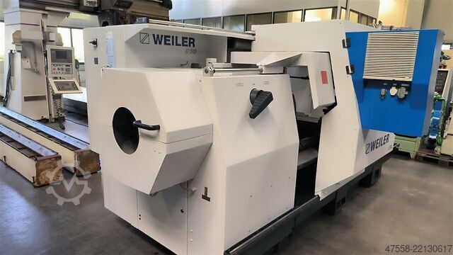Ciklo valdomas tekinimo staklės WEILER E 70 x 2000