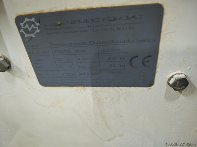 Mașină de formatizat distribuitor Sinmag Divobun sm 430