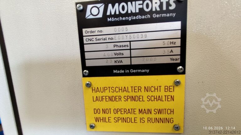 CNC strug Monforts TNC 300