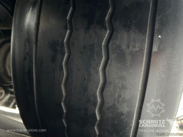 Auflieger mit Pritsche & Plane Schmitz Cargobull Schiebeplane Mega